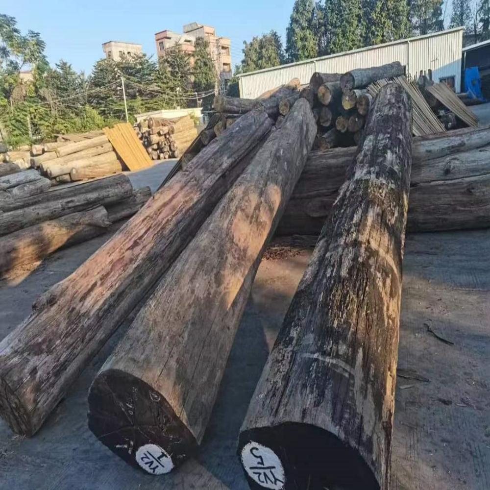 Supporto tecnico per la garanzia della qualit&agrave; della fabbrica di origine importata dal Myanmar per tronchi di teak