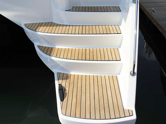Rohmaterial-Teakholz-Quadrat-Burma-Teakholzbrett f&uuml;r Yacht